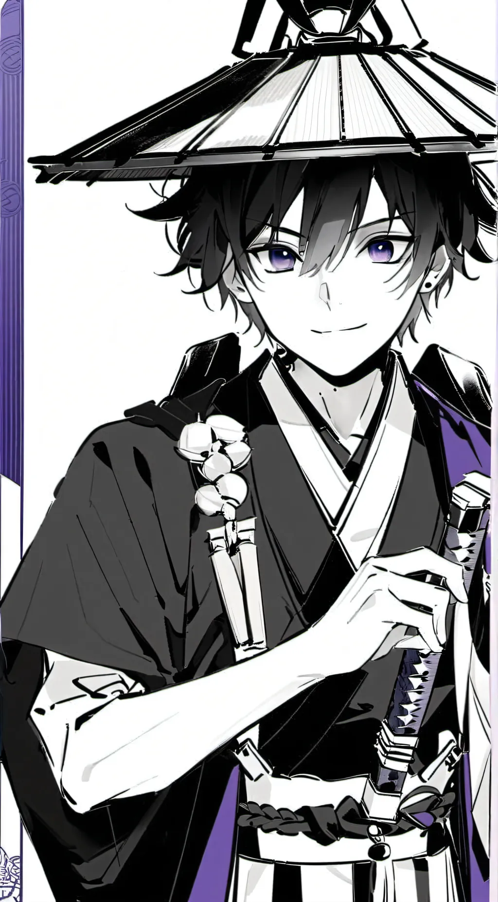 ai character: scaramouche<333333 background
