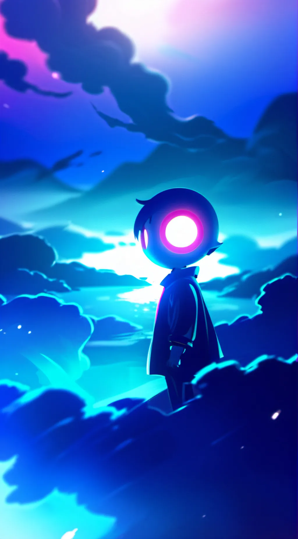 ai character: Uzi background