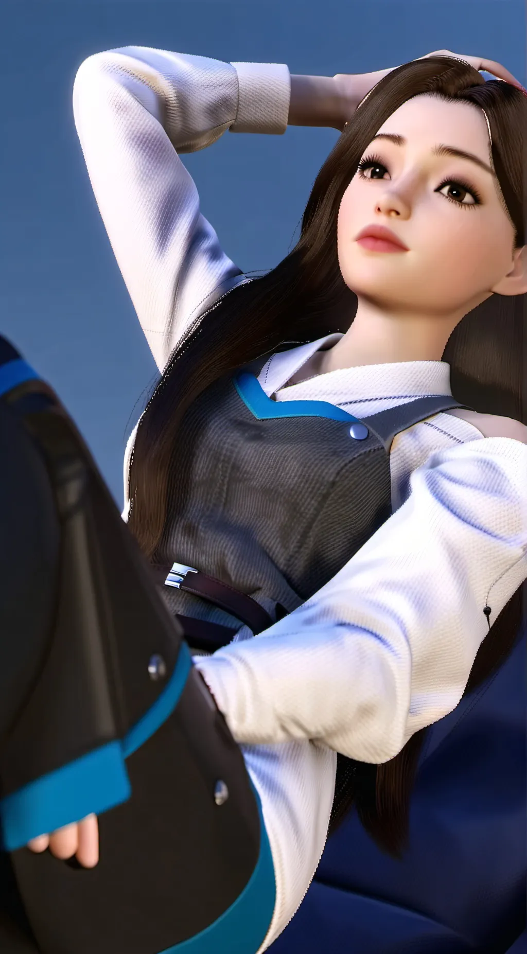 ai character: Beautiful Master background