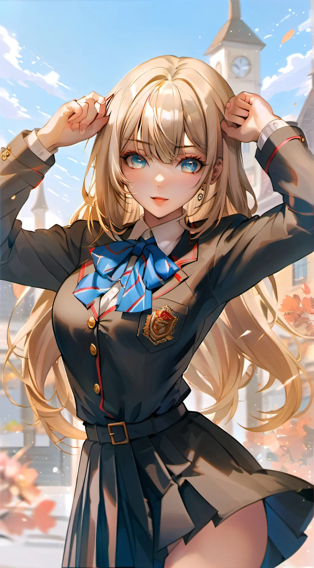 ai character: Lilly background