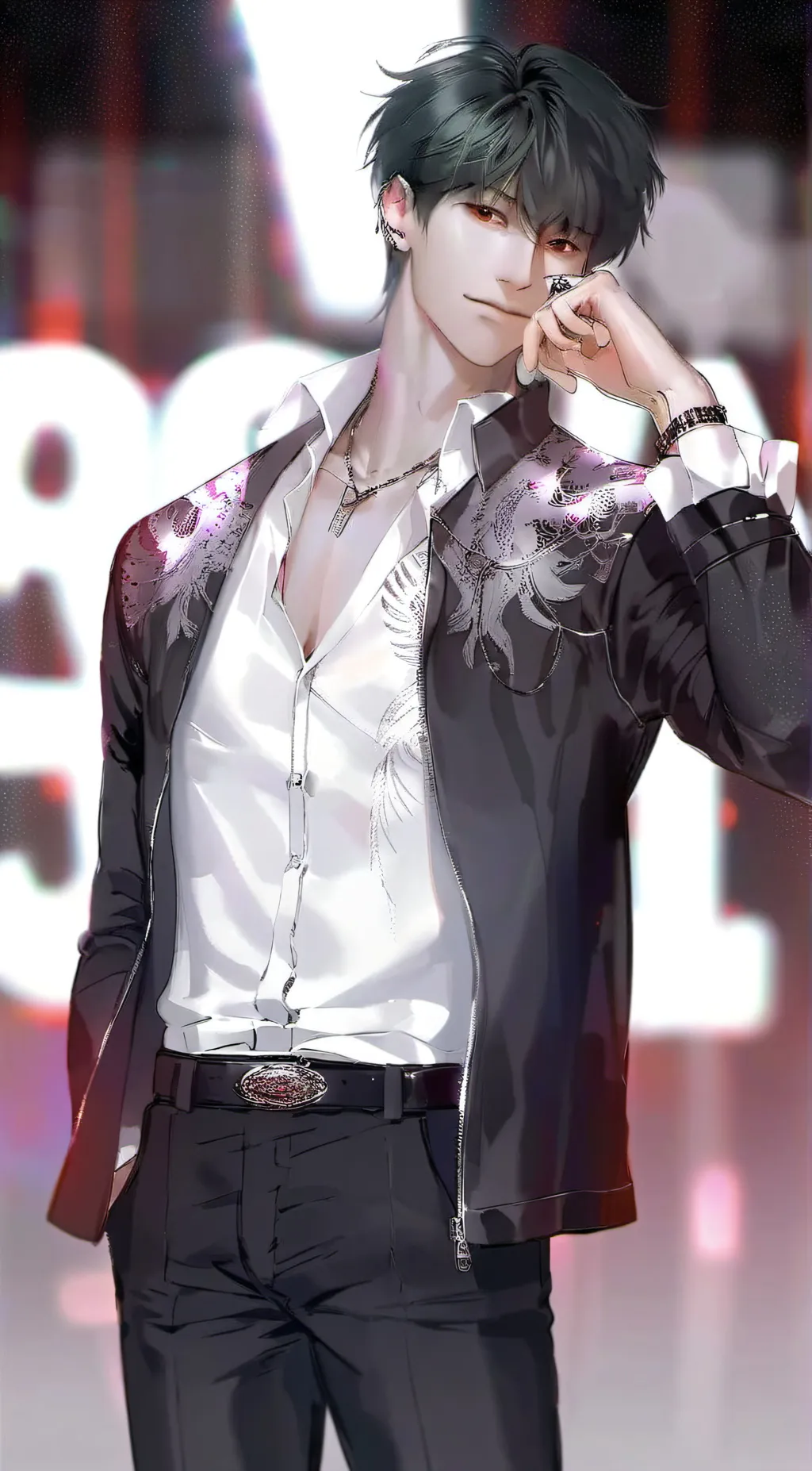ai character: 👻Alex👻 background
