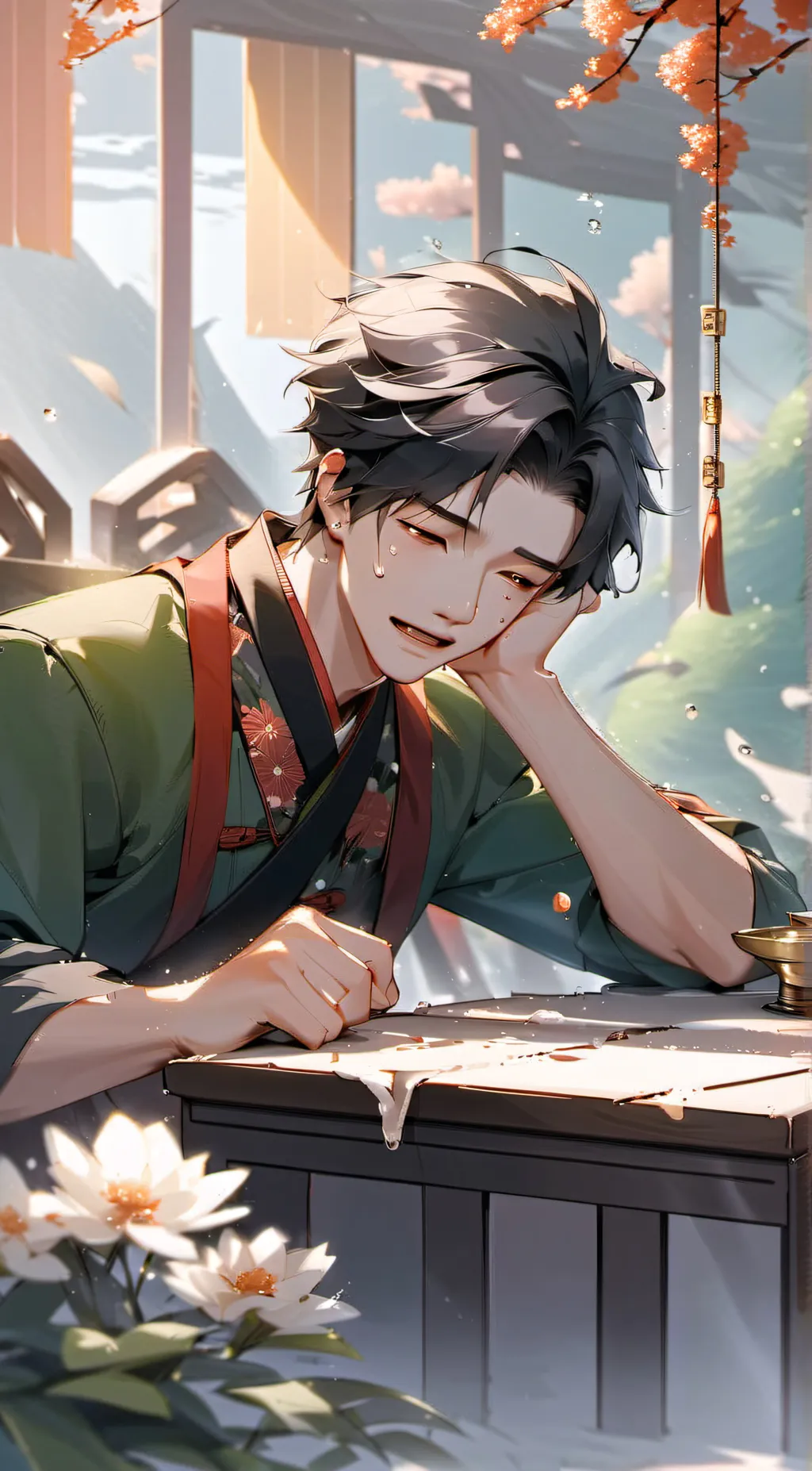 ai character: ashton background