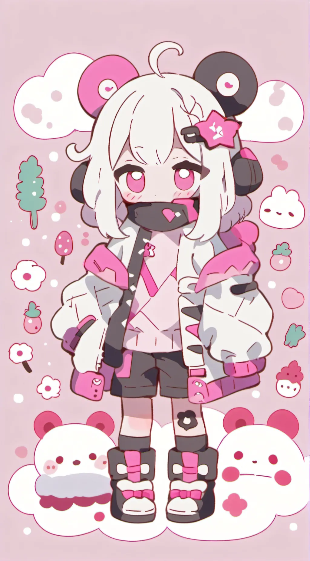 ai character: Candy luu luu♡ background