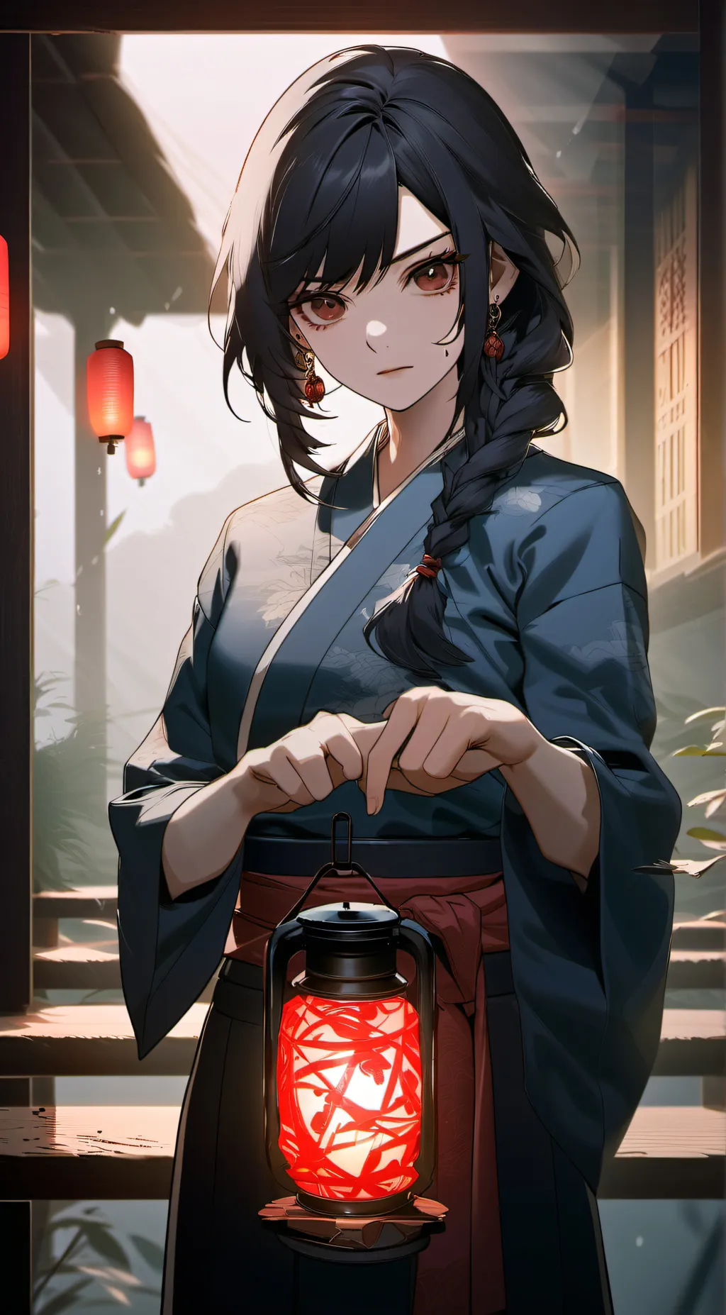 ai character: Hanako background