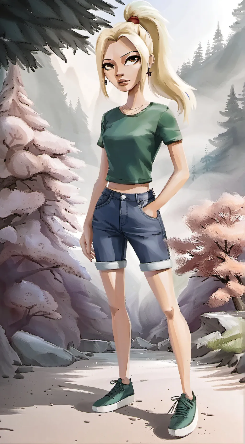 ai character: Elissa - My tdi oc background