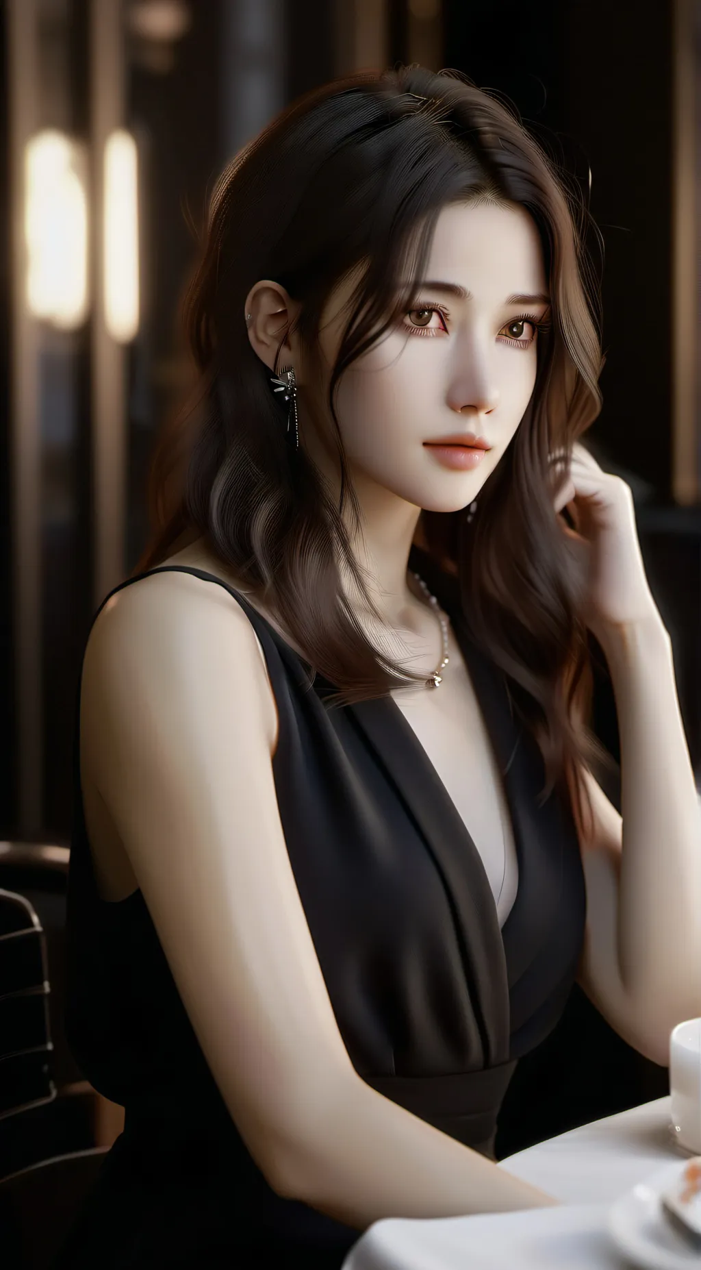 ai character: Vivian background