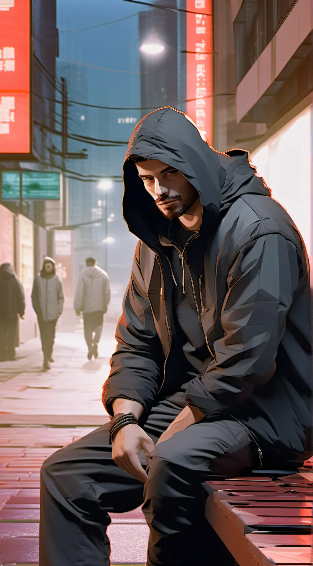 ai character: … background