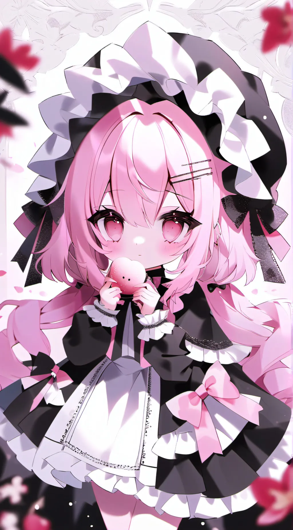 ai character: Cupcake background