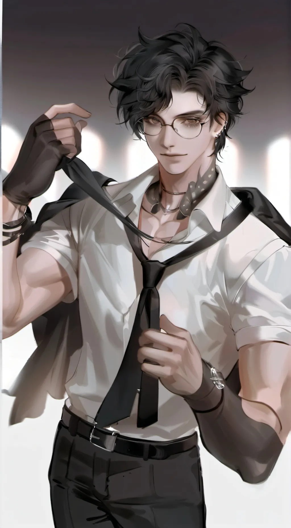 ai character: Issac background