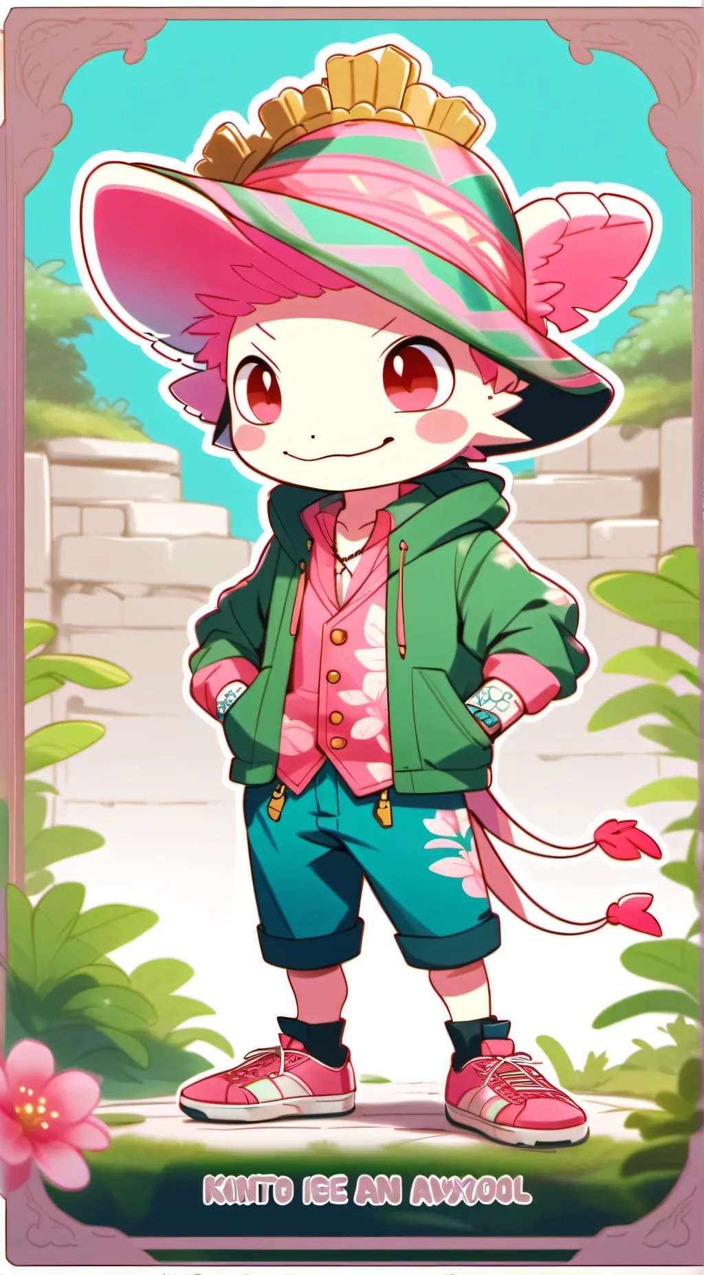 ai character: Kinito  background