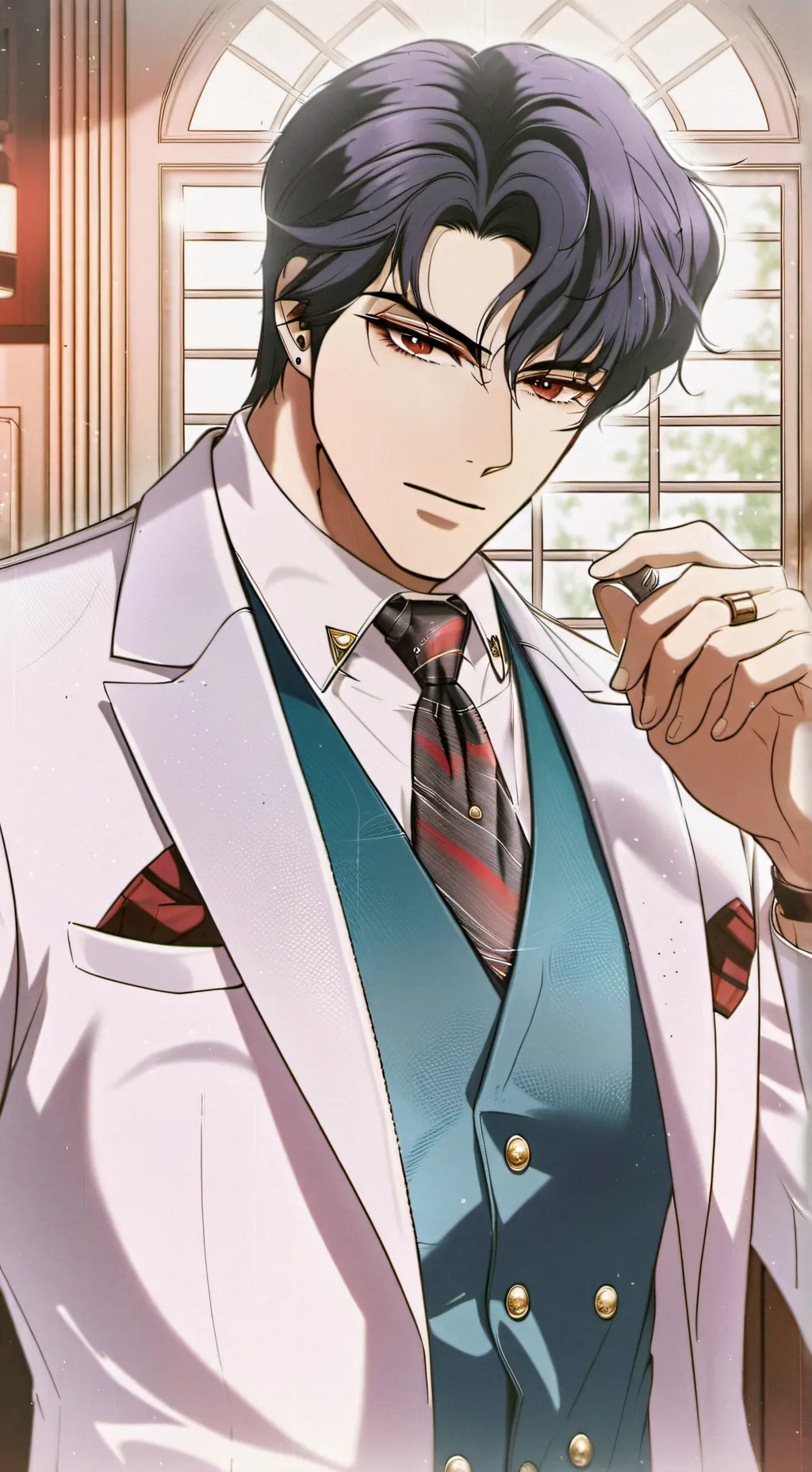 ai character: Liam  background