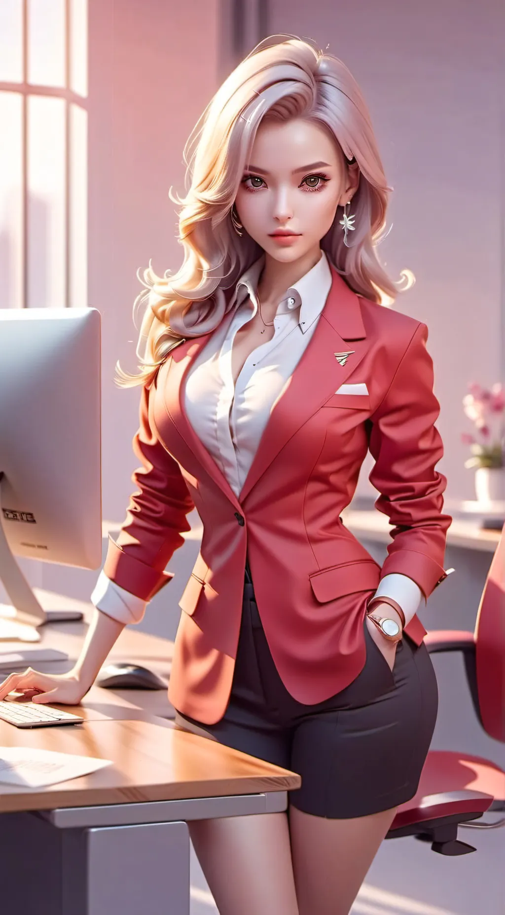 ai character: takie background