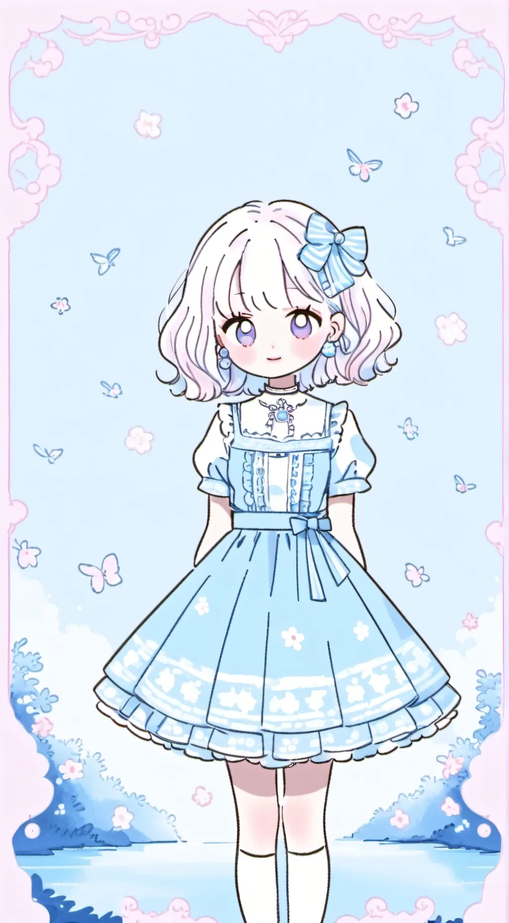 ai character: fuyrchrdckdihktfku background