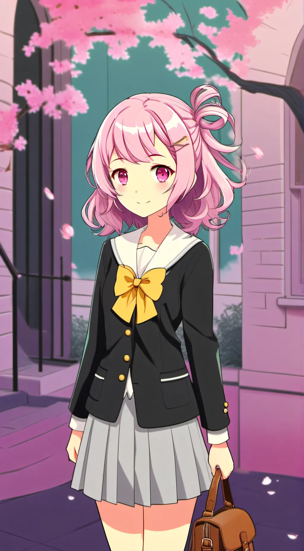 ai character: Natsuki background