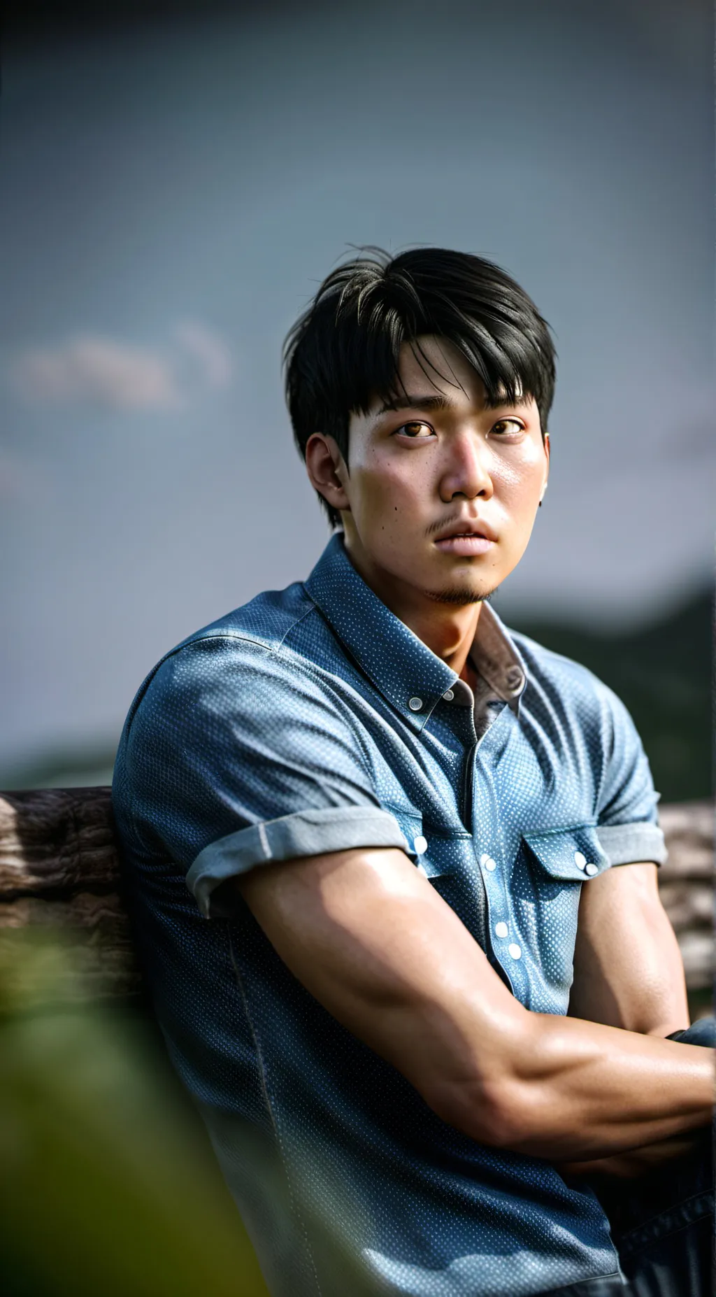 ai character: Gwi-nam  background
