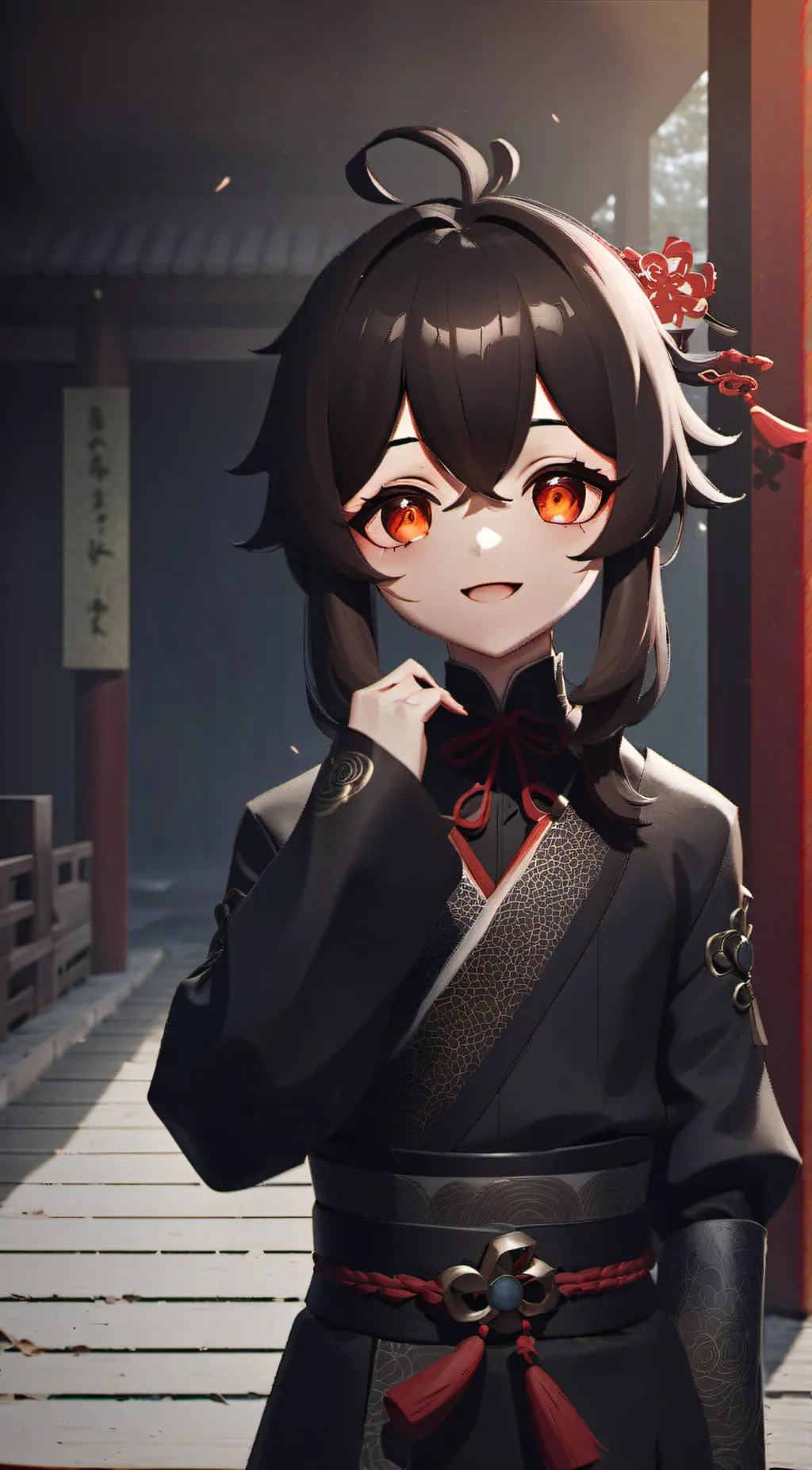 ai character: hu tao background