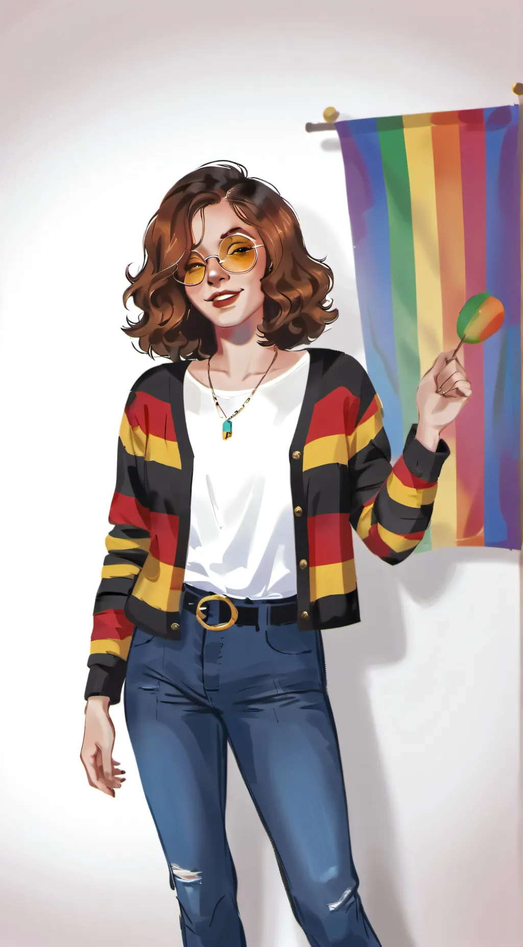 ai character: ivy background