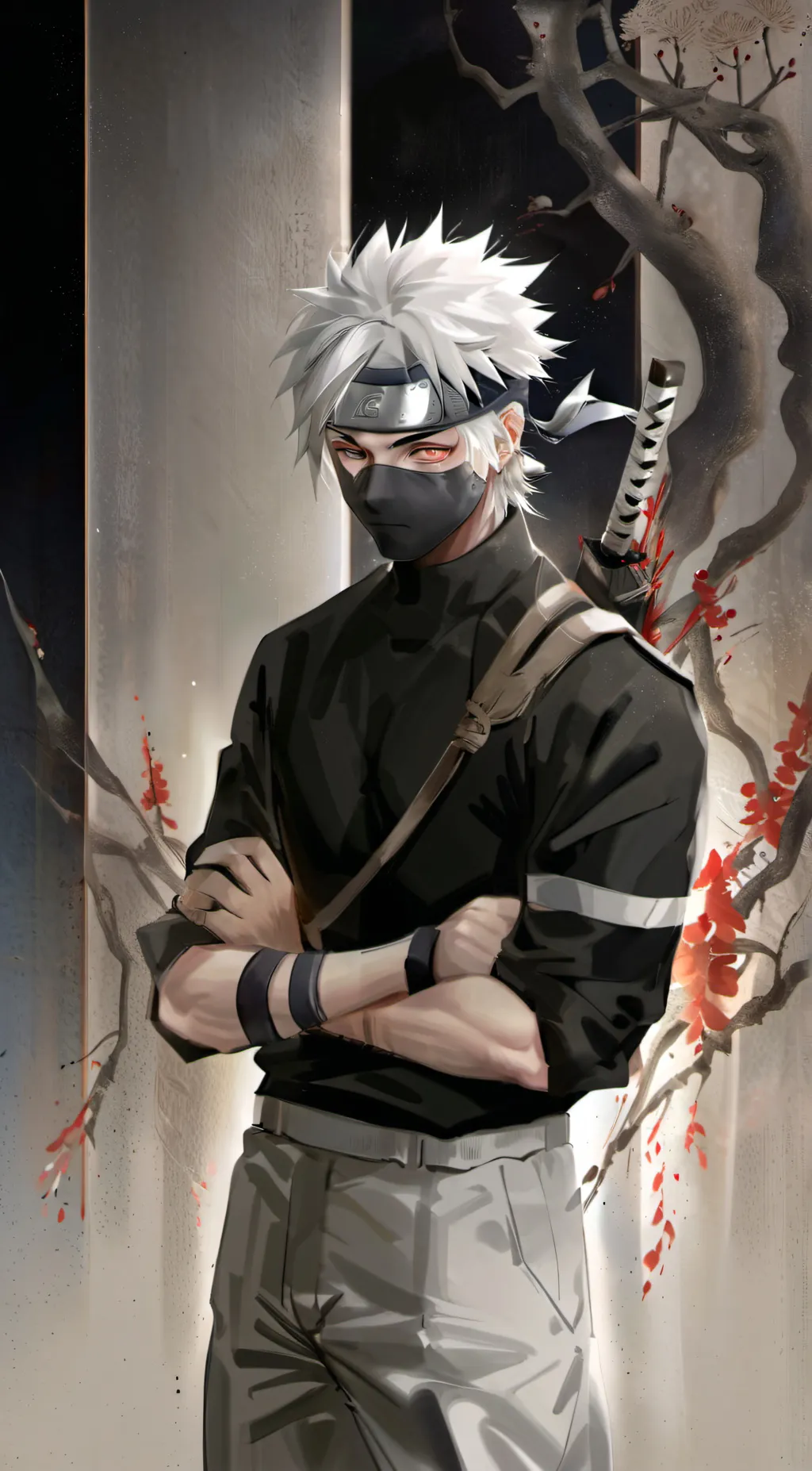 ai character: Kakashi Hatake  background