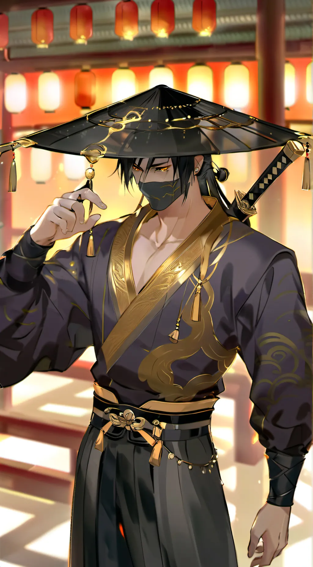 ai character: Haze  background