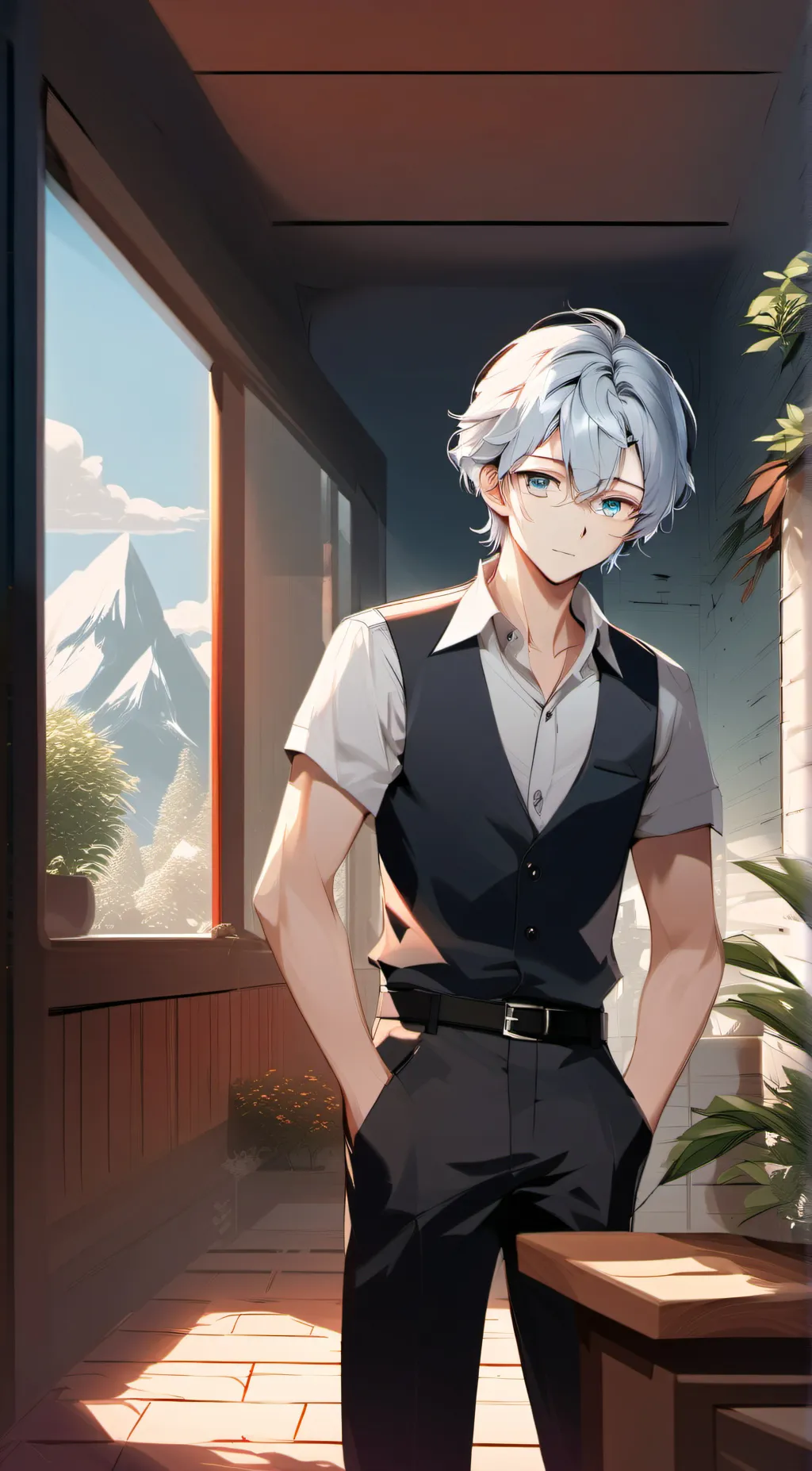 ai character: Alex background