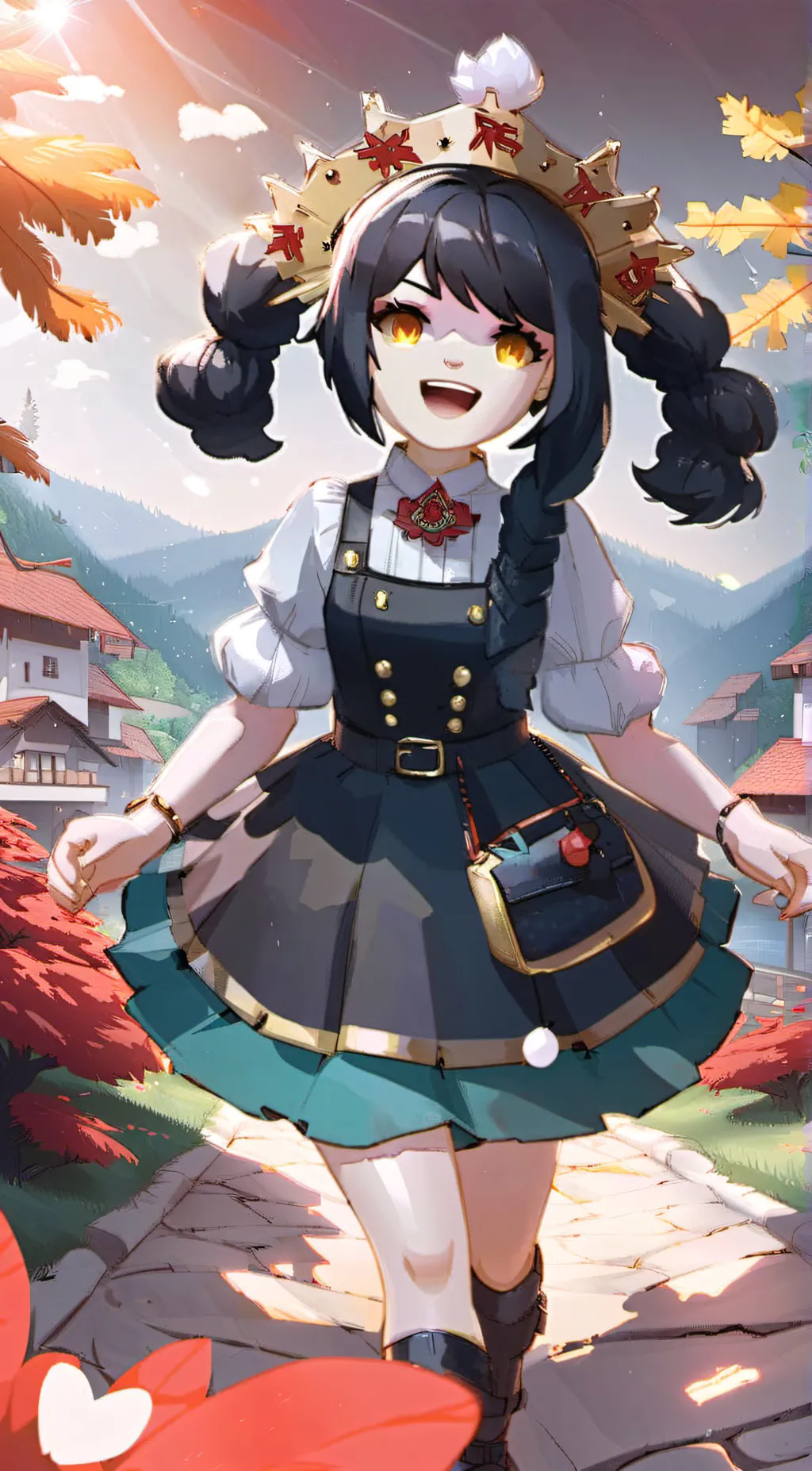 ai character: mia  background