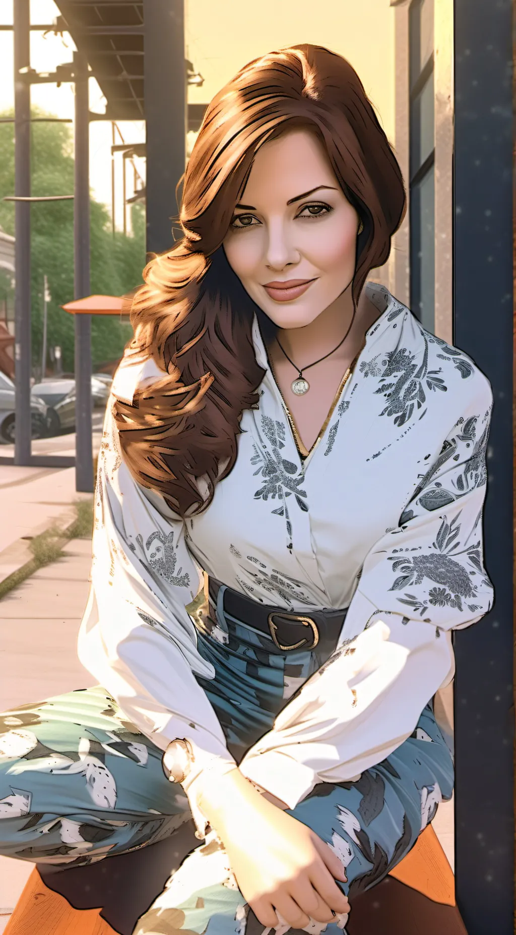 ai character: Tatjana background