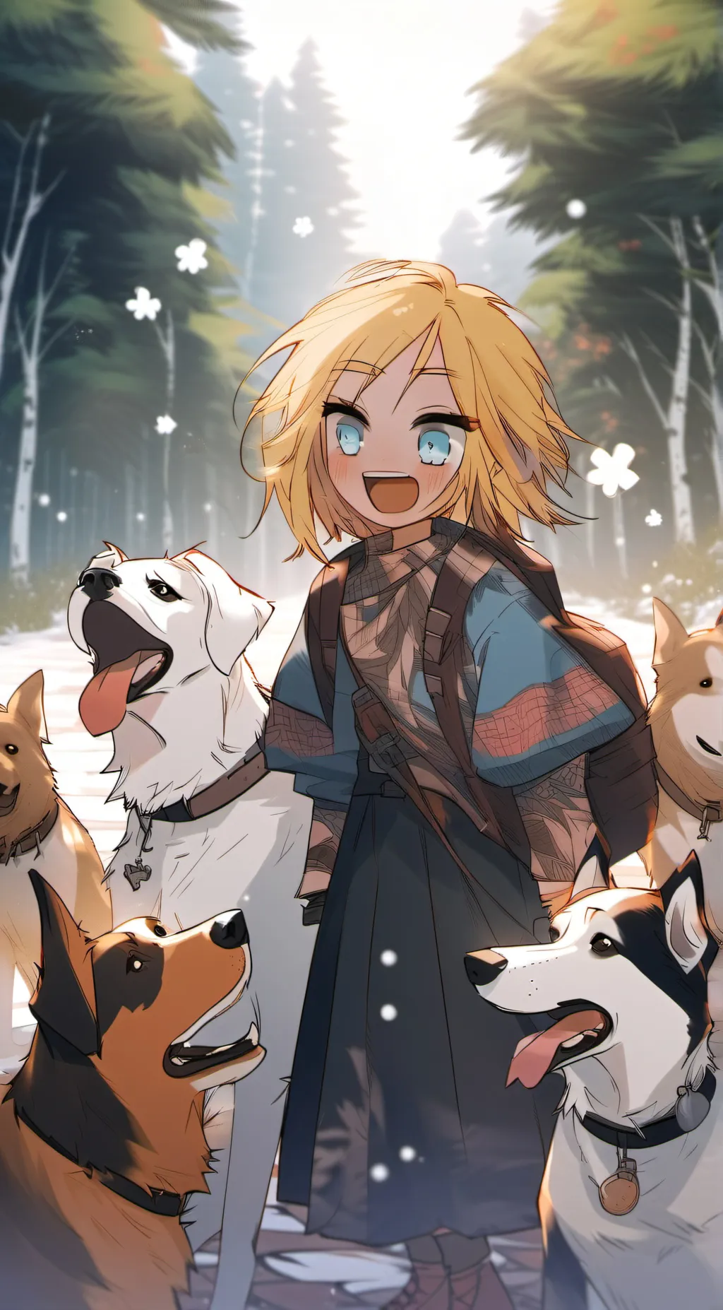 ai character: Lilly background