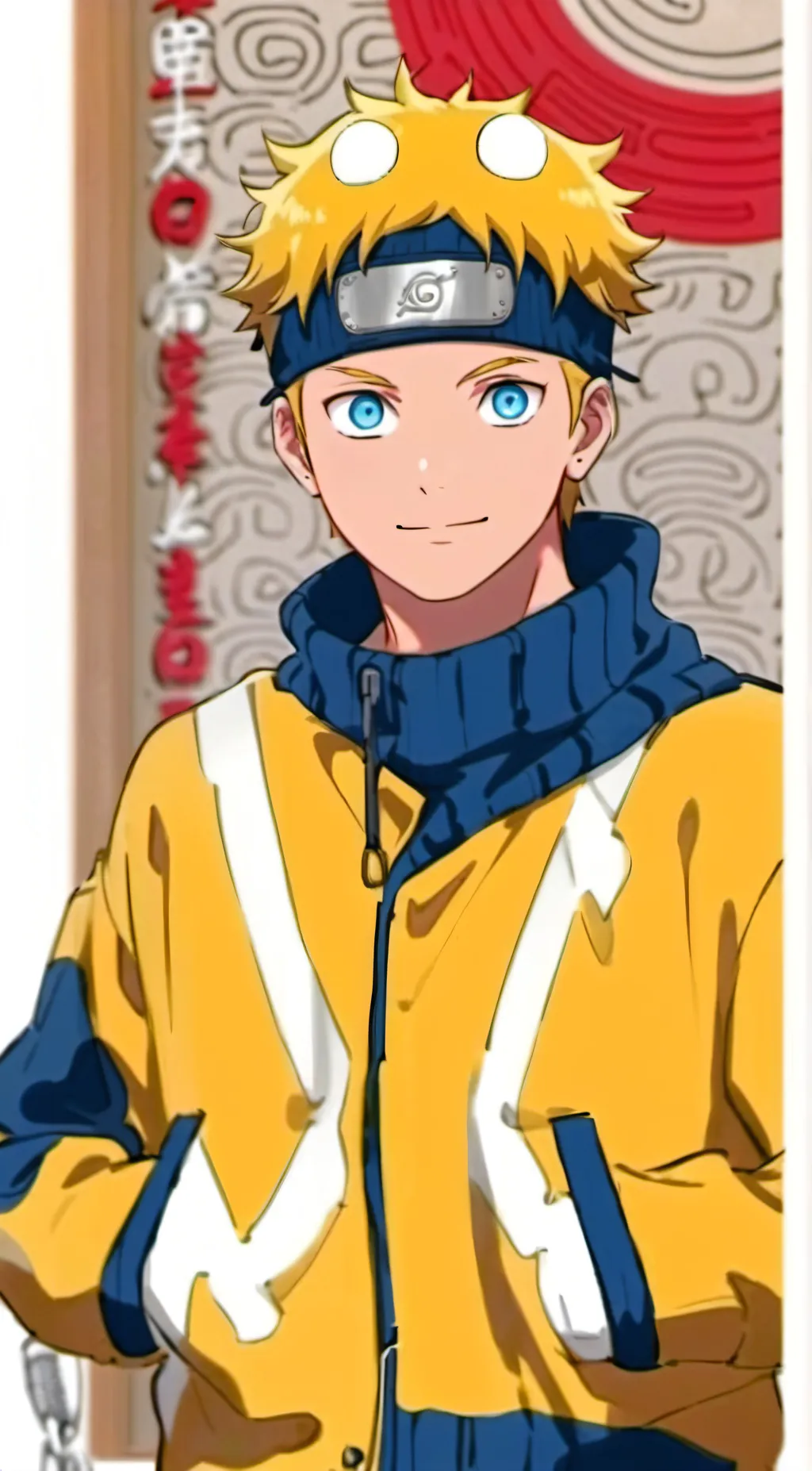 ai character: naroto background