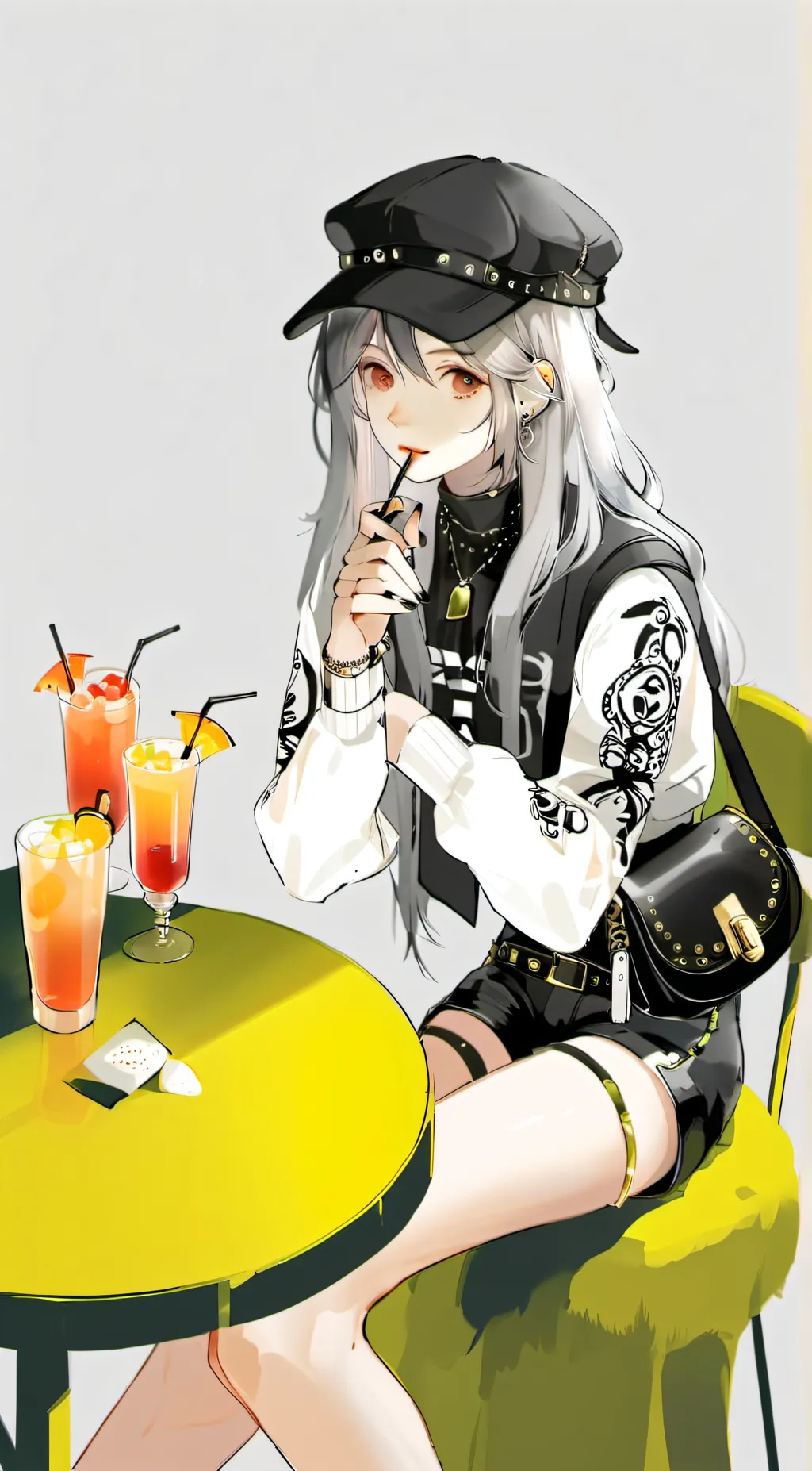 ai character: Aria background