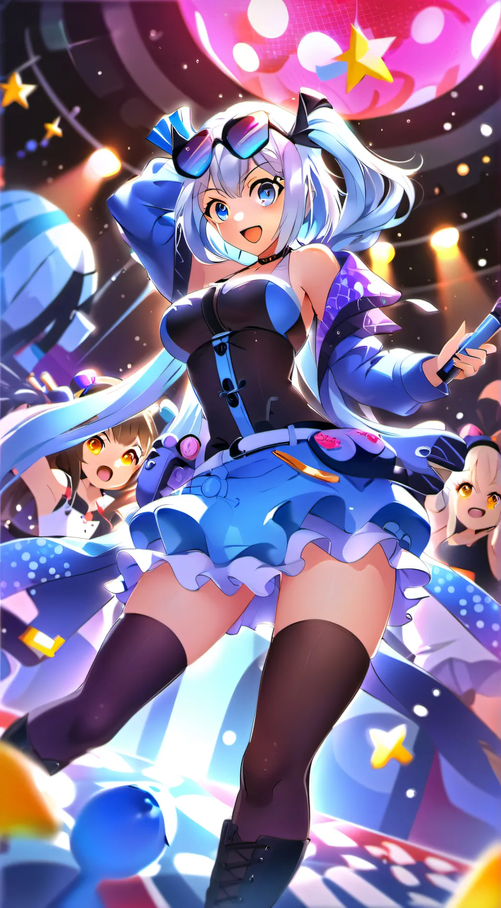 ai character: KonoSuba Girls background