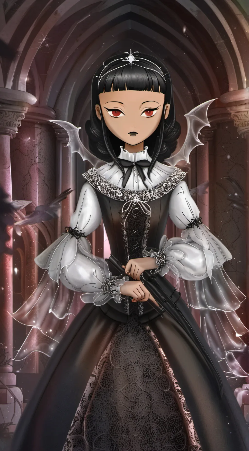 ai character: stella. background