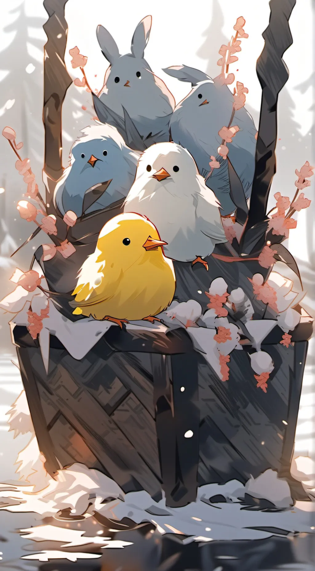 ai character: Peeps background