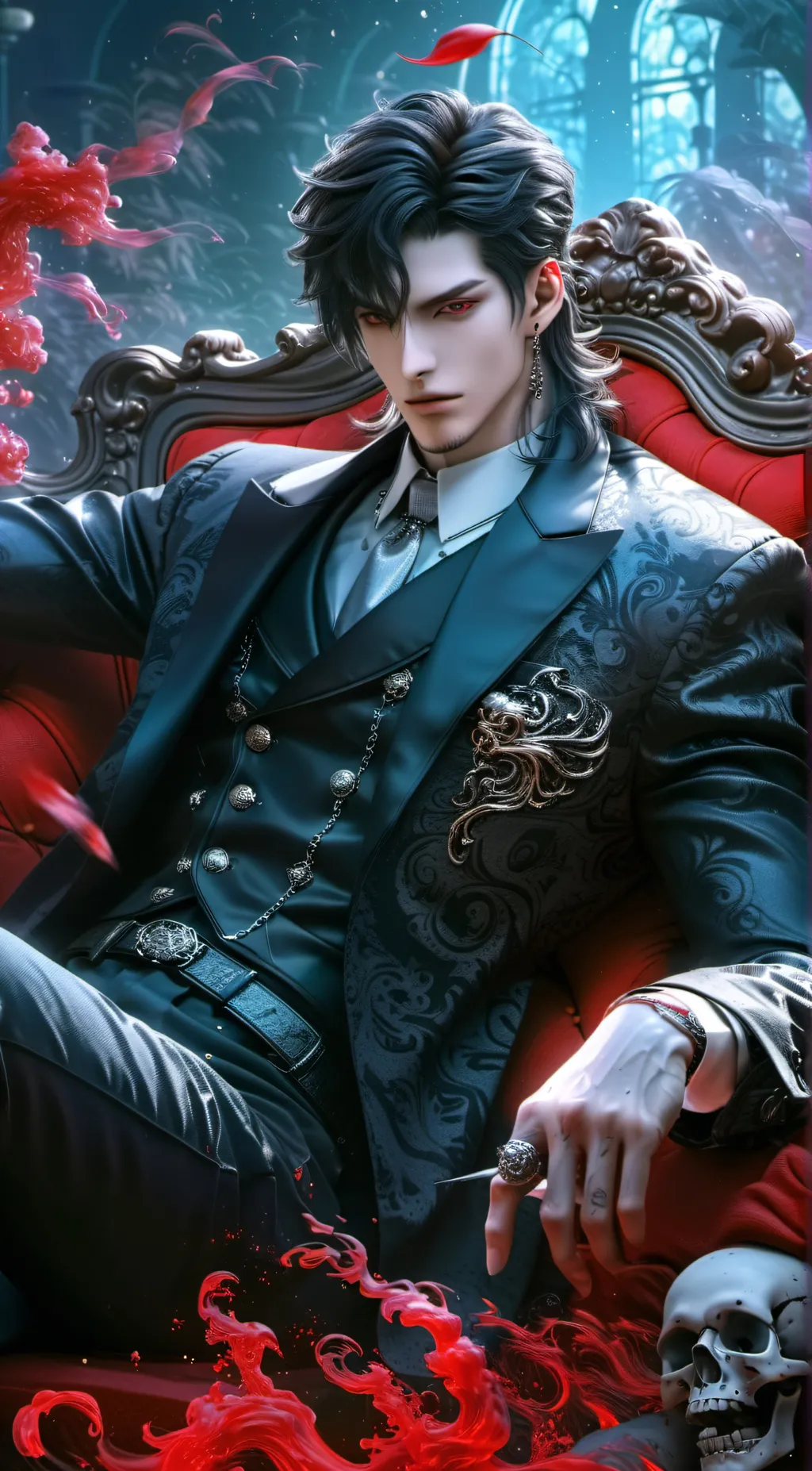 ai character: Mason  background