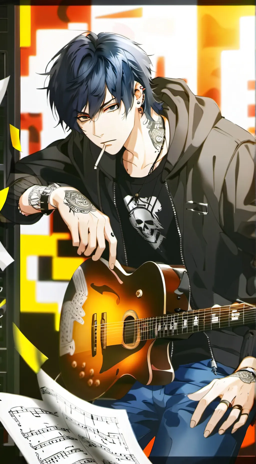 ai character: Ian background