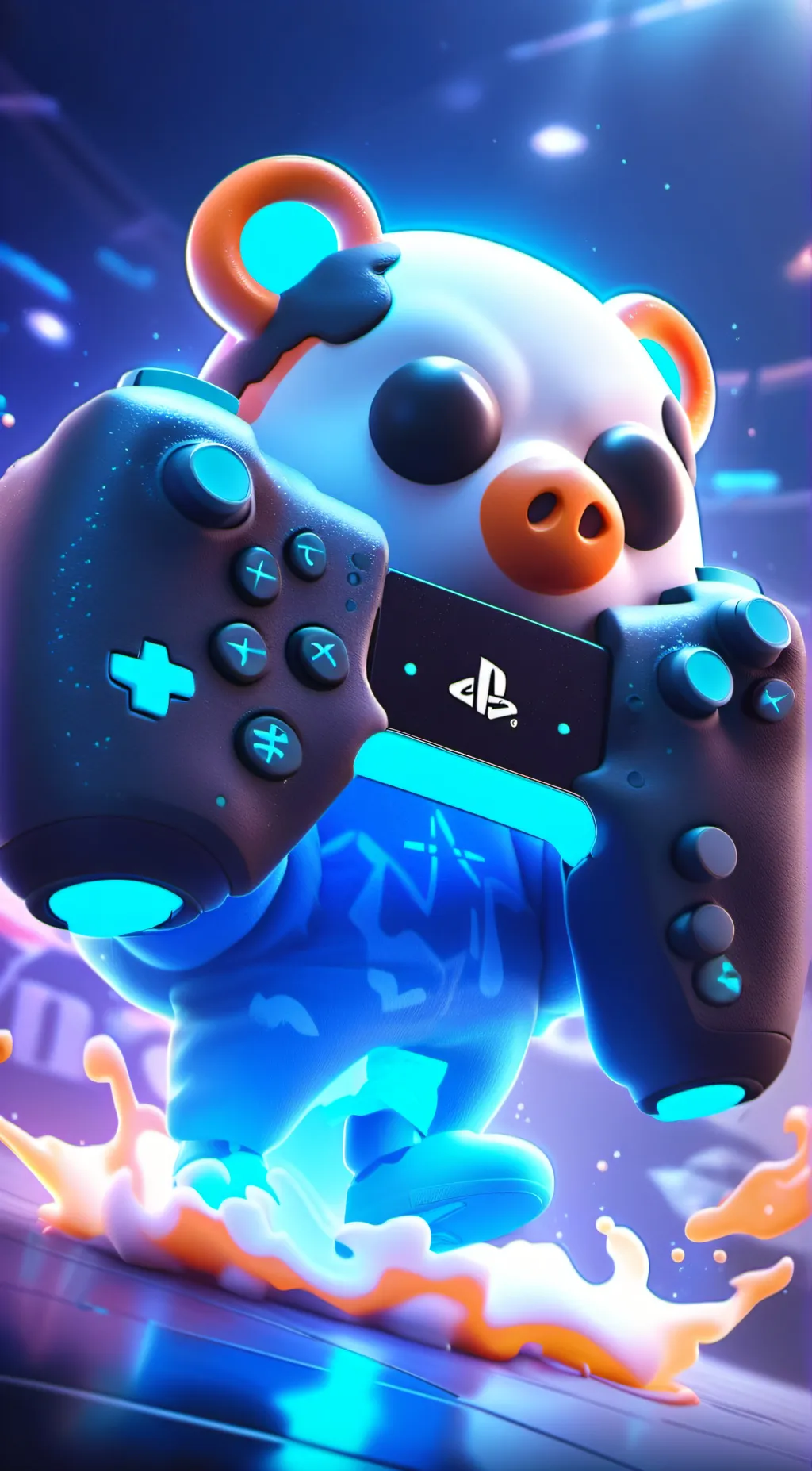 ai character: Ps background