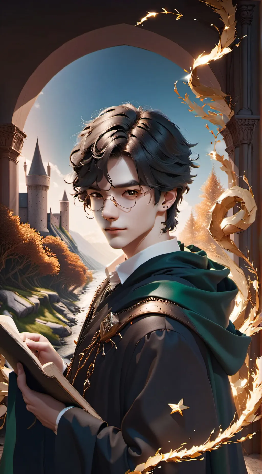 ai character: 🐍Severus Snape🐍  background