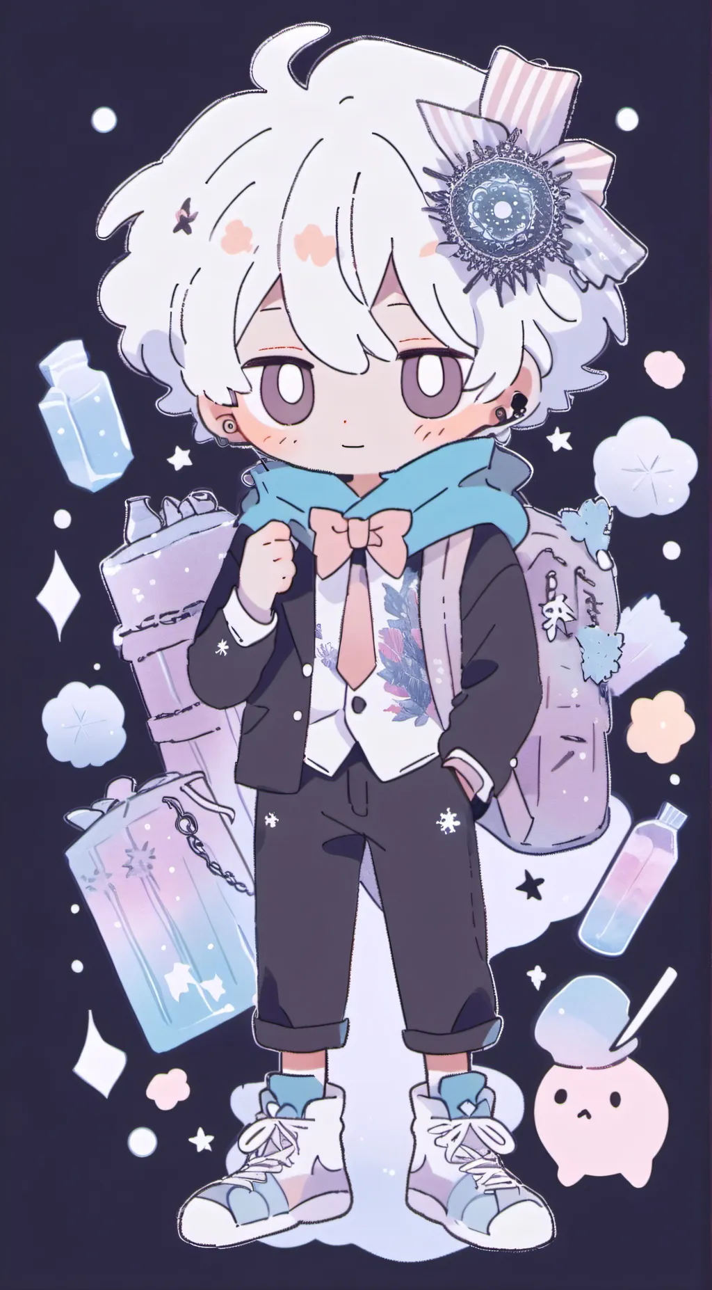 ai character: ....  background
