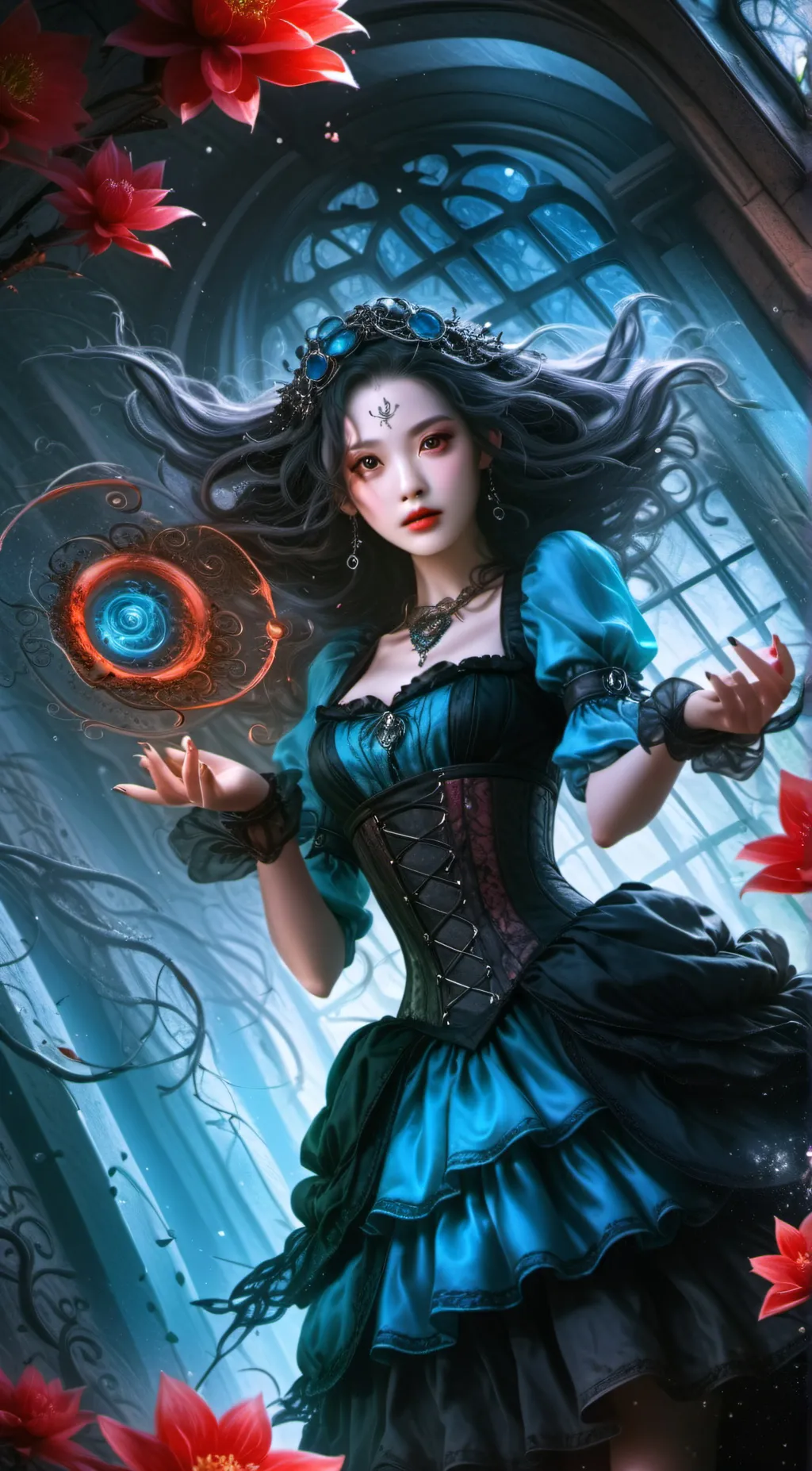 ai character: stacy queen background