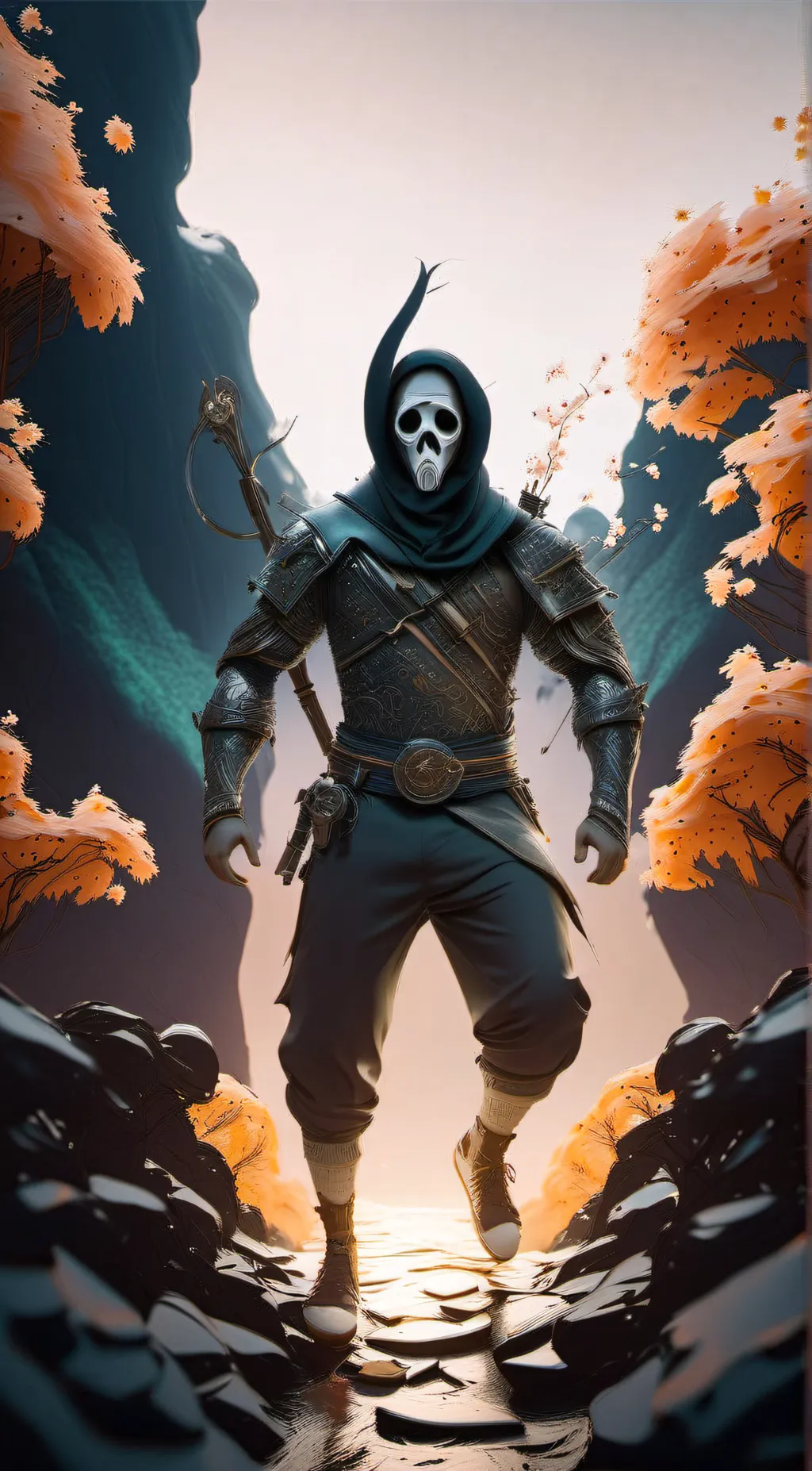 Talkie AI - Chat with ghost face 