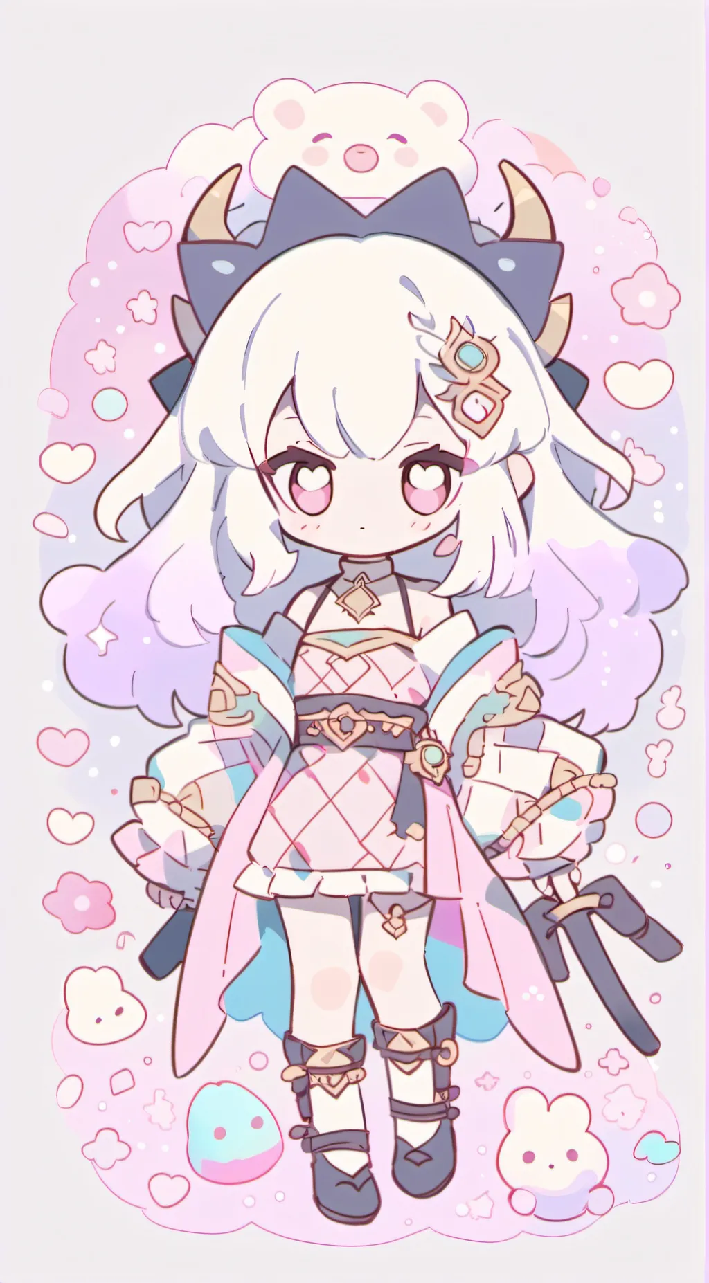 ai character: Camile and hashris background