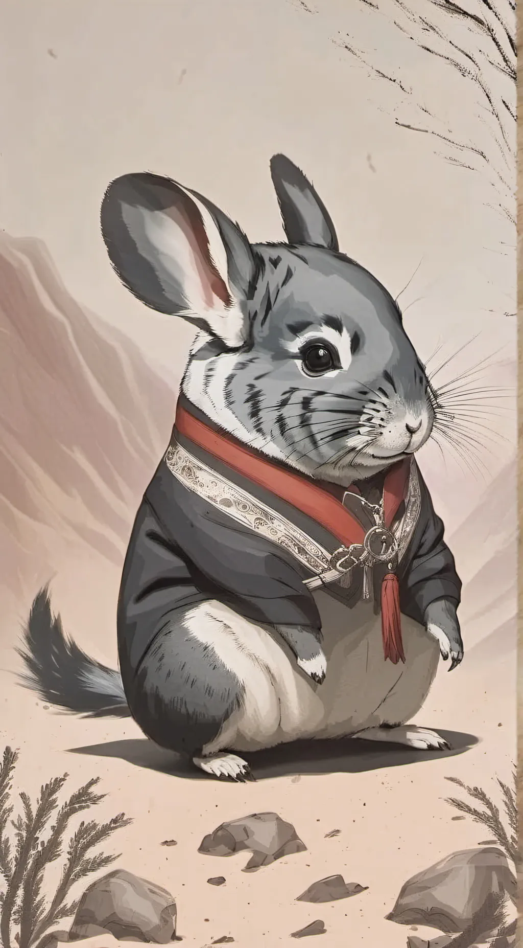 ai character: Chillychilla background