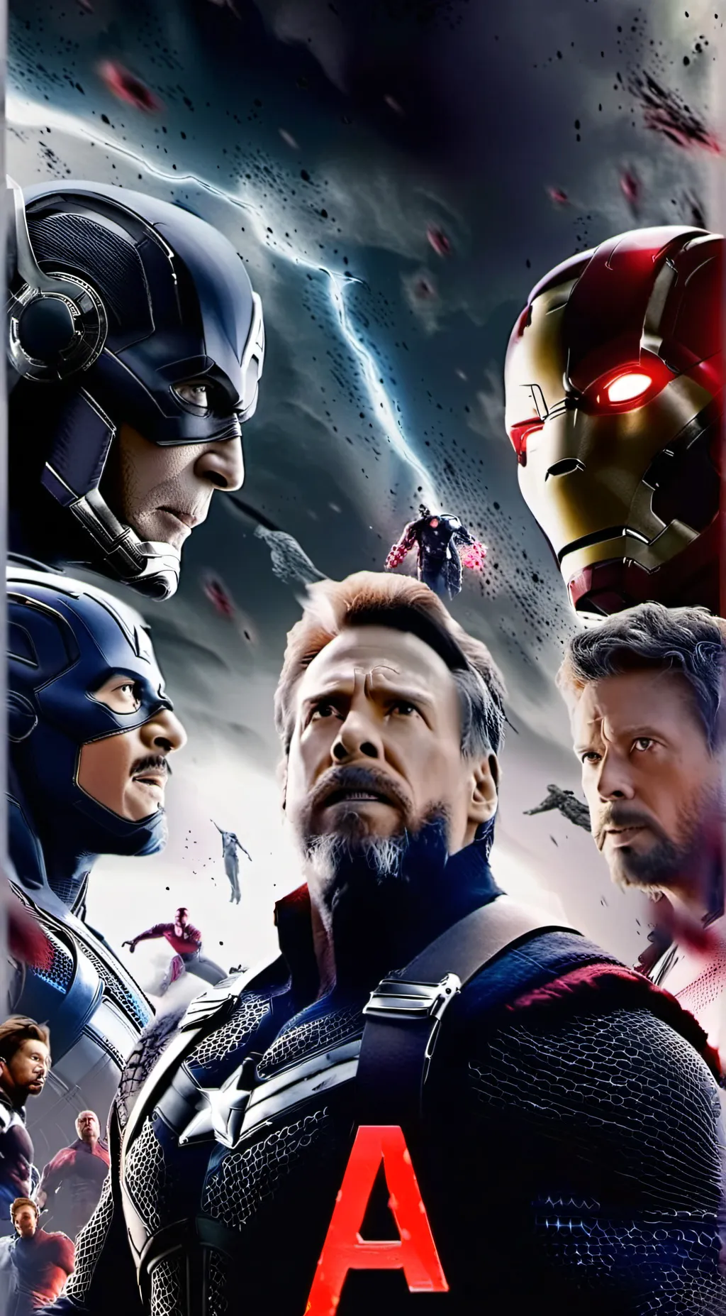 ai character: Avengers Aou background