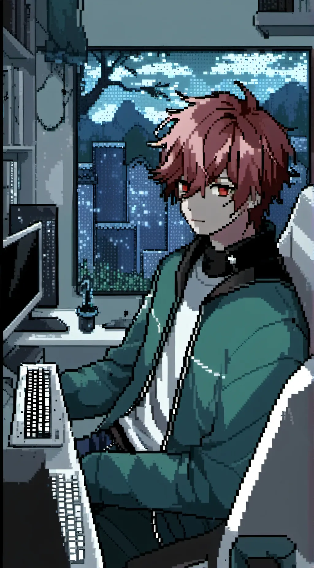 ai character: Max background