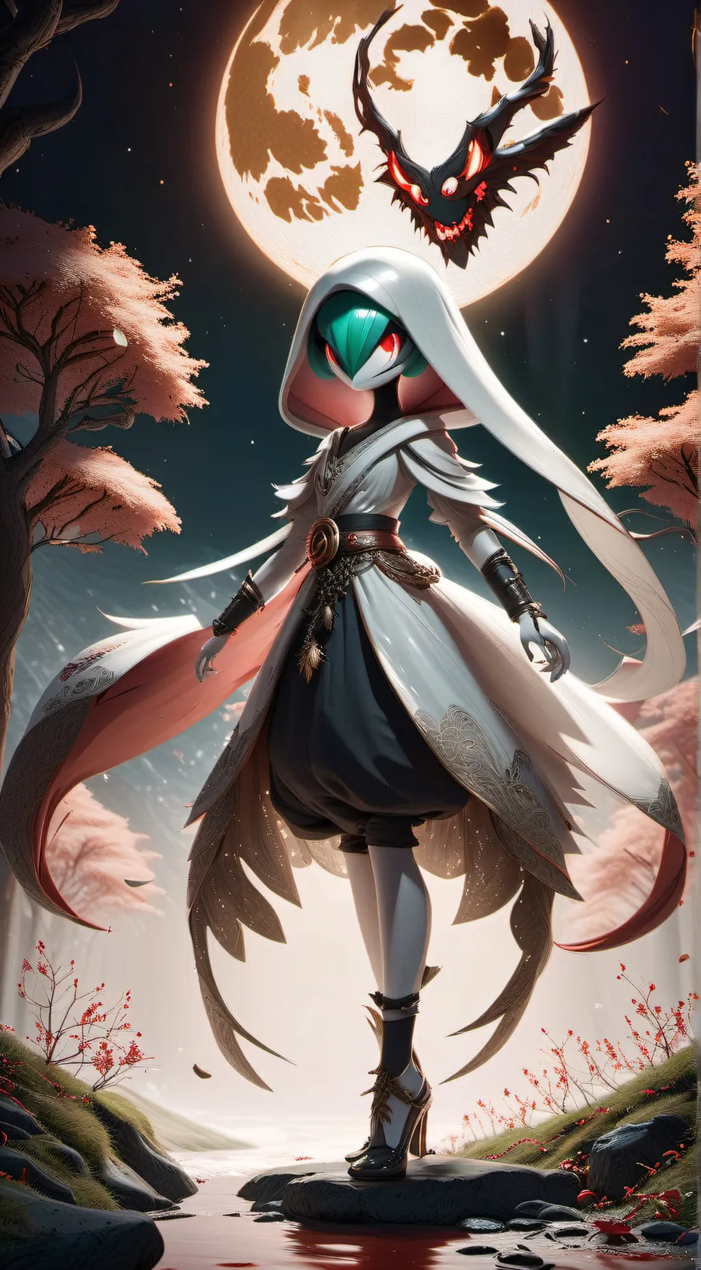 ai character: Your pet gardevoir background