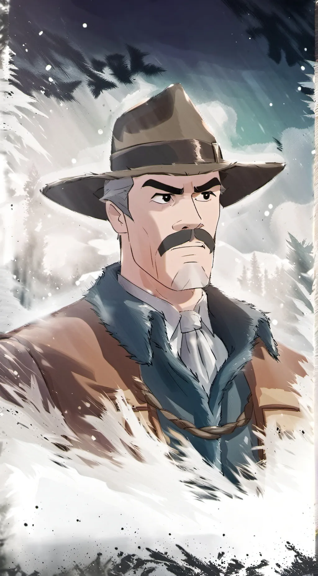 ai character: Bronson Stone background