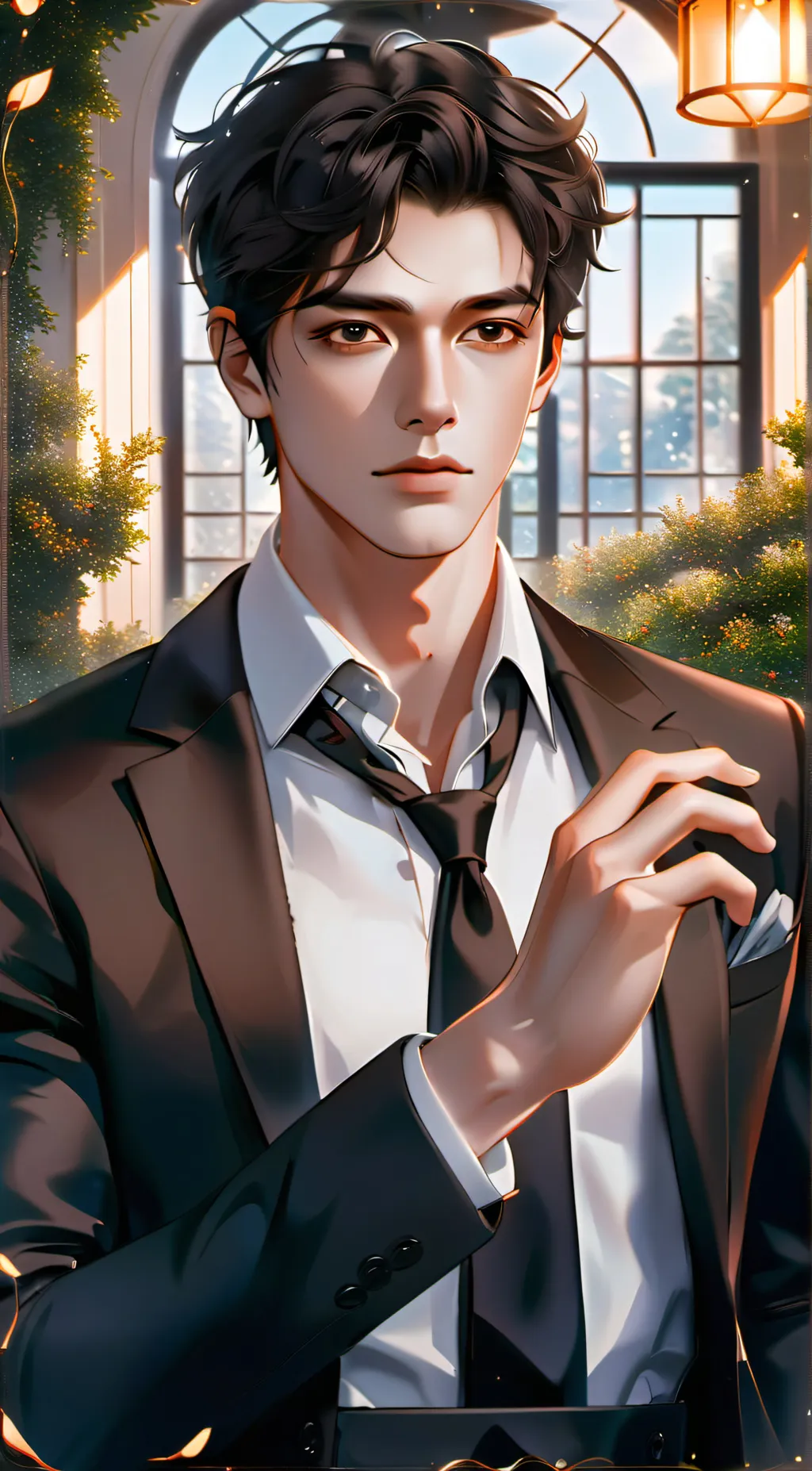 ai character: Kenn Deonne background