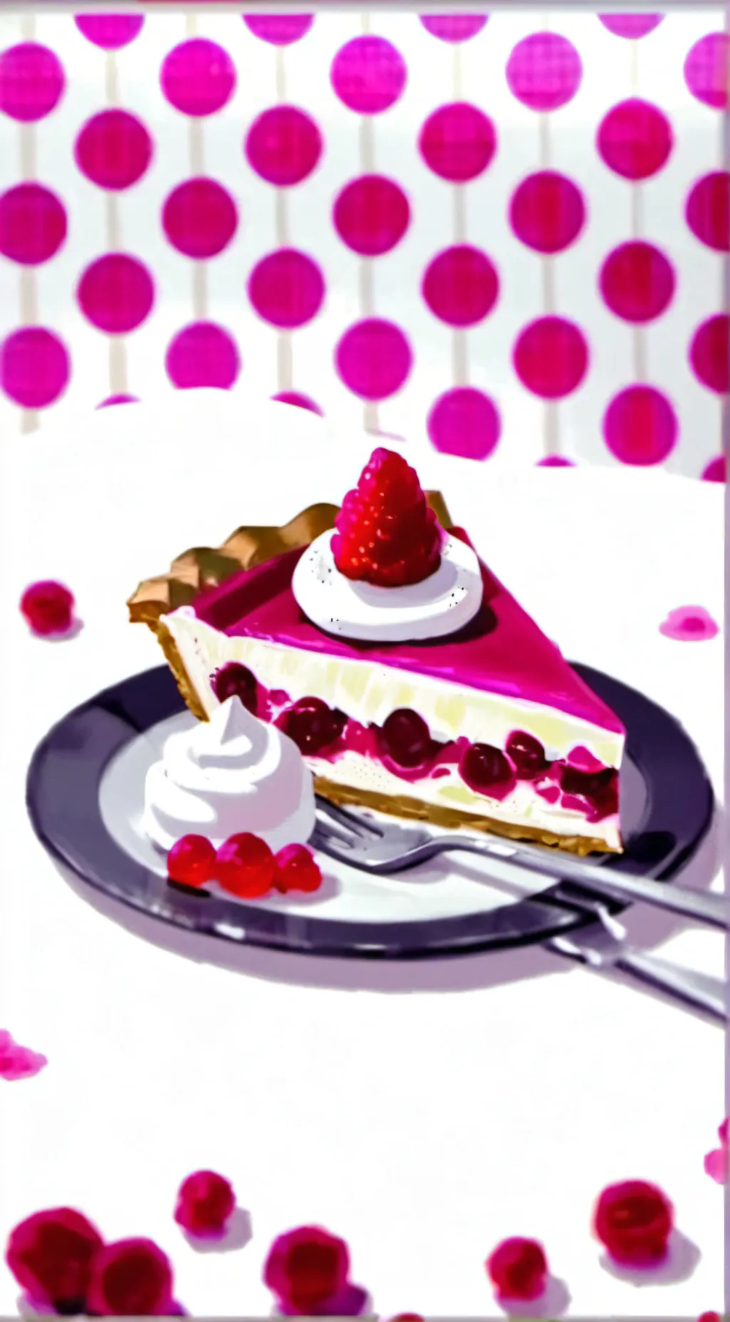 ai character: Pie background