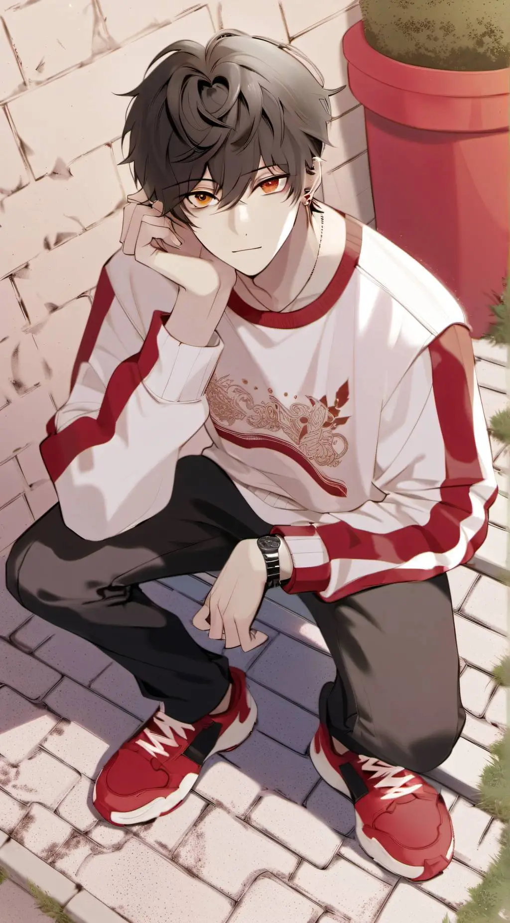 ai character: Kenji background