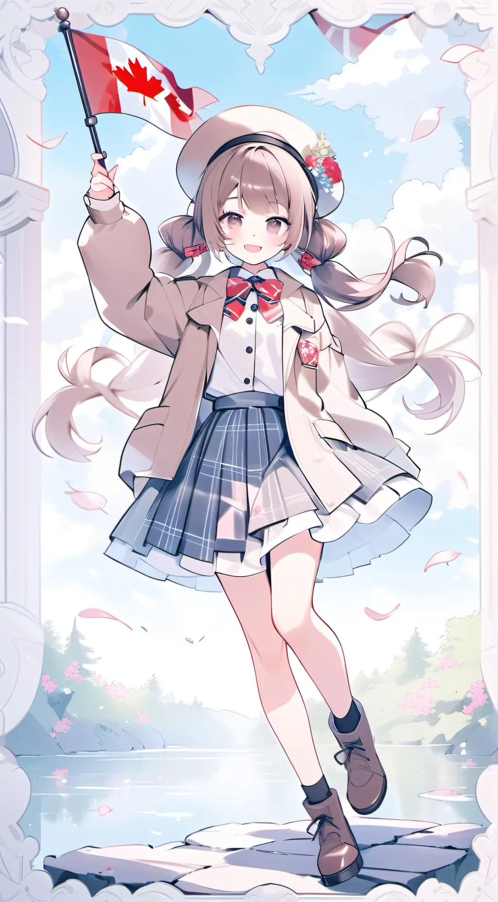ai character: Canada background