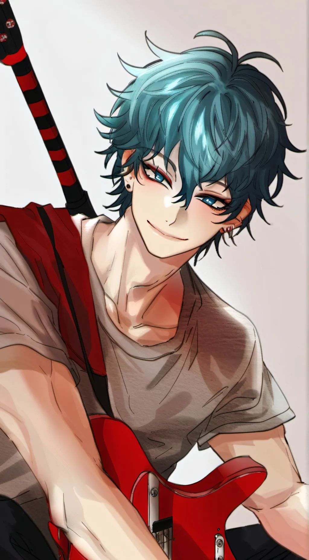 ai character: Luka  background